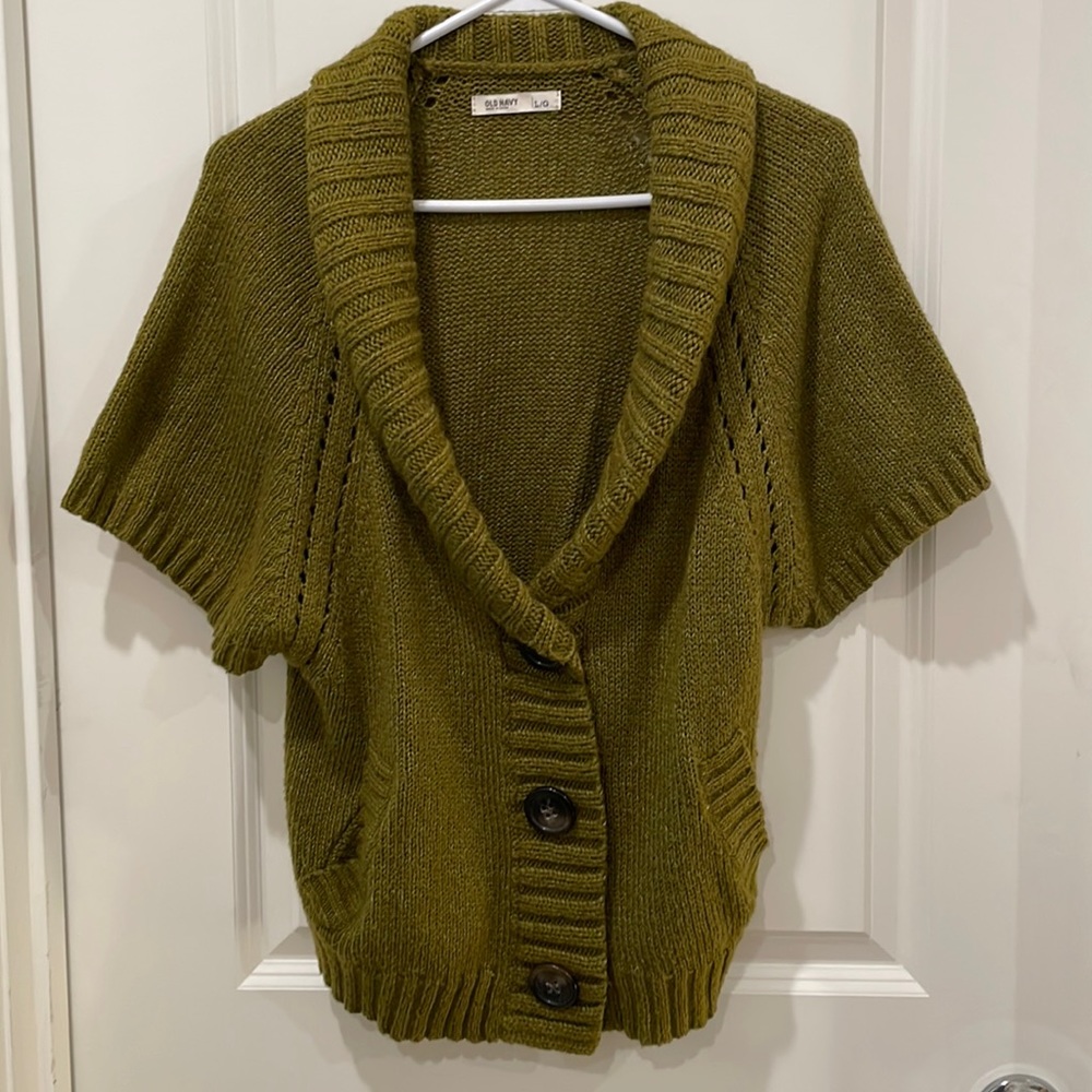 Old Navy shirt sleeve sweater